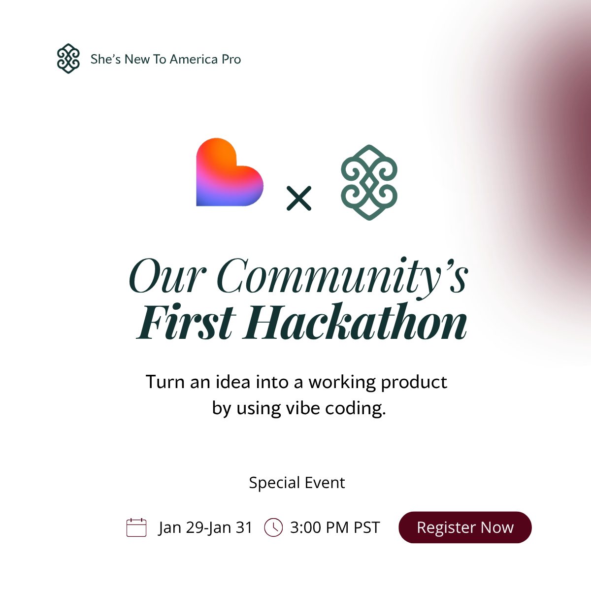 Speaker panel — Community's First Hackathon