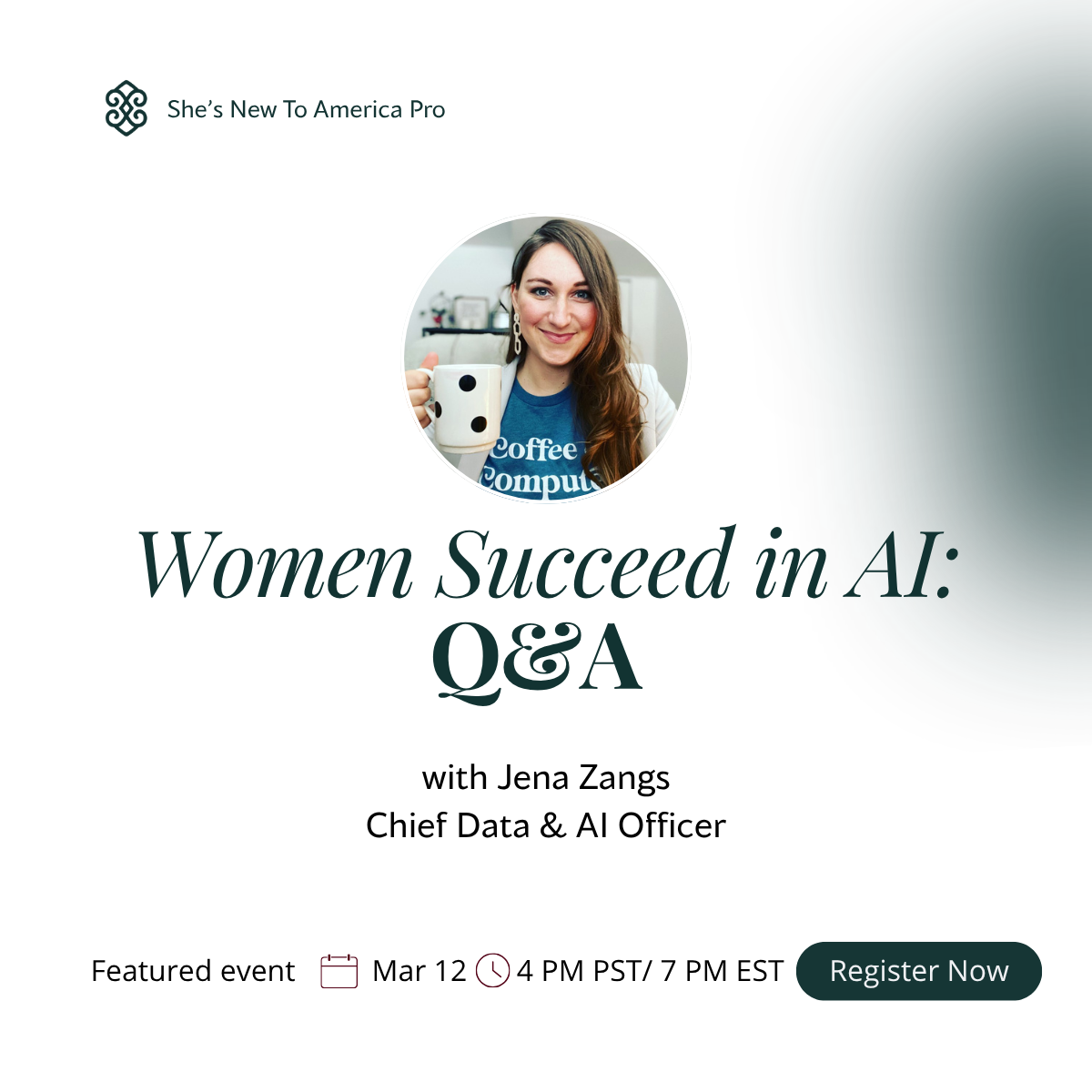 Speaker panel — Women Succeed in AI with Jena Zangs